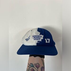 Vintage Toronto Maple Leafs Wendel Clark Hat